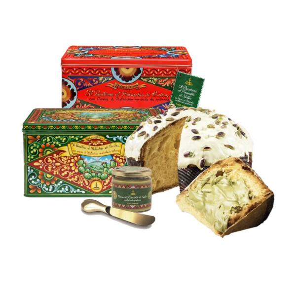 Dolce & Gabbana Sicilian Pistachio Panettone available from Geelong Fresh Foods