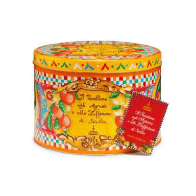 Dolce & Gabbana Citrus & Saffron Panettone available from Geelong Fresh Foods